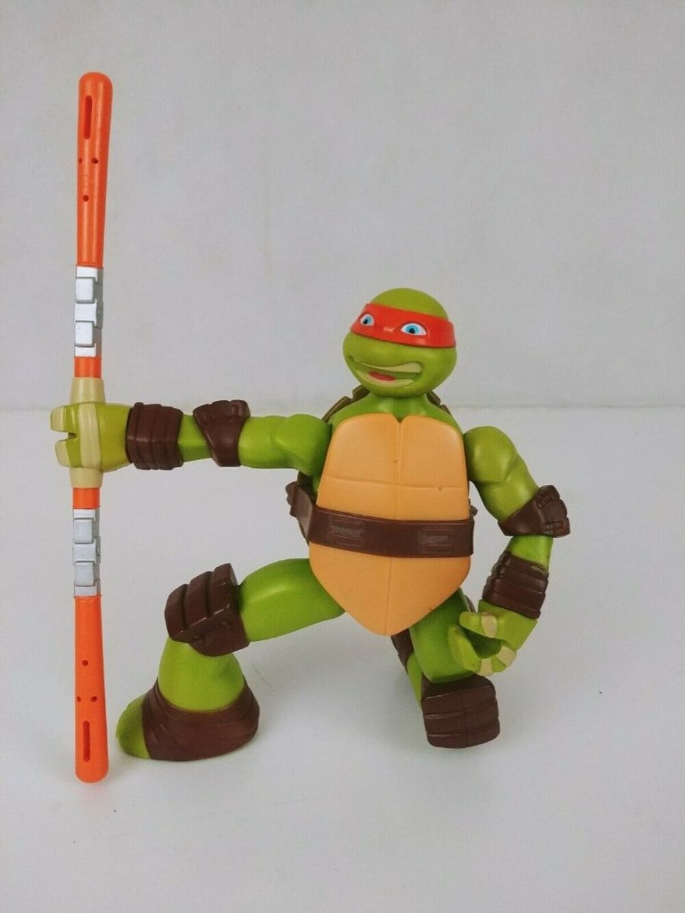 Ninja Strikin Mikey Figure Teenage Mutant Turtles TMNT Michelangelo 2014
